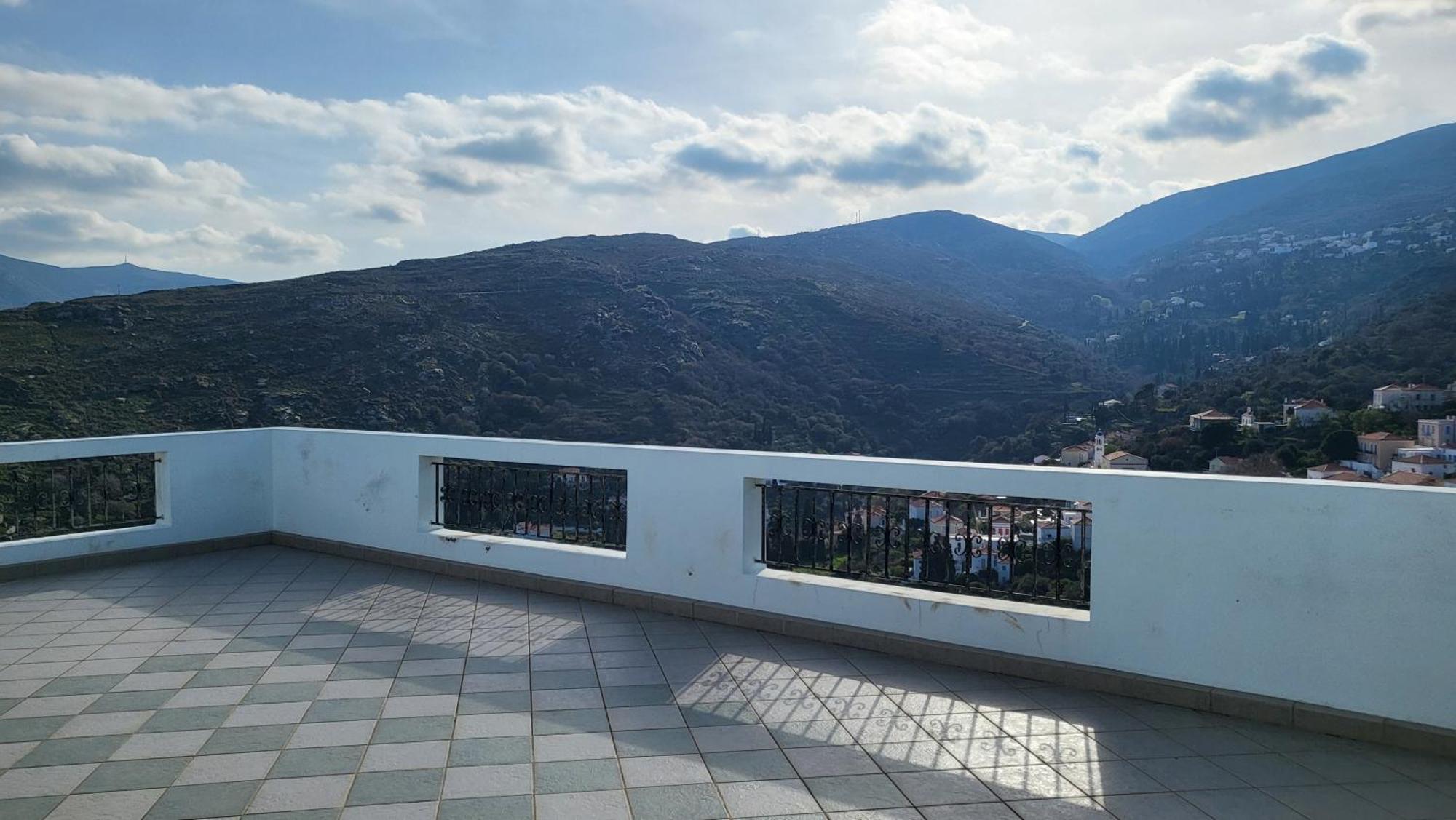 Eirini Home Andros Town Bagian luar foto