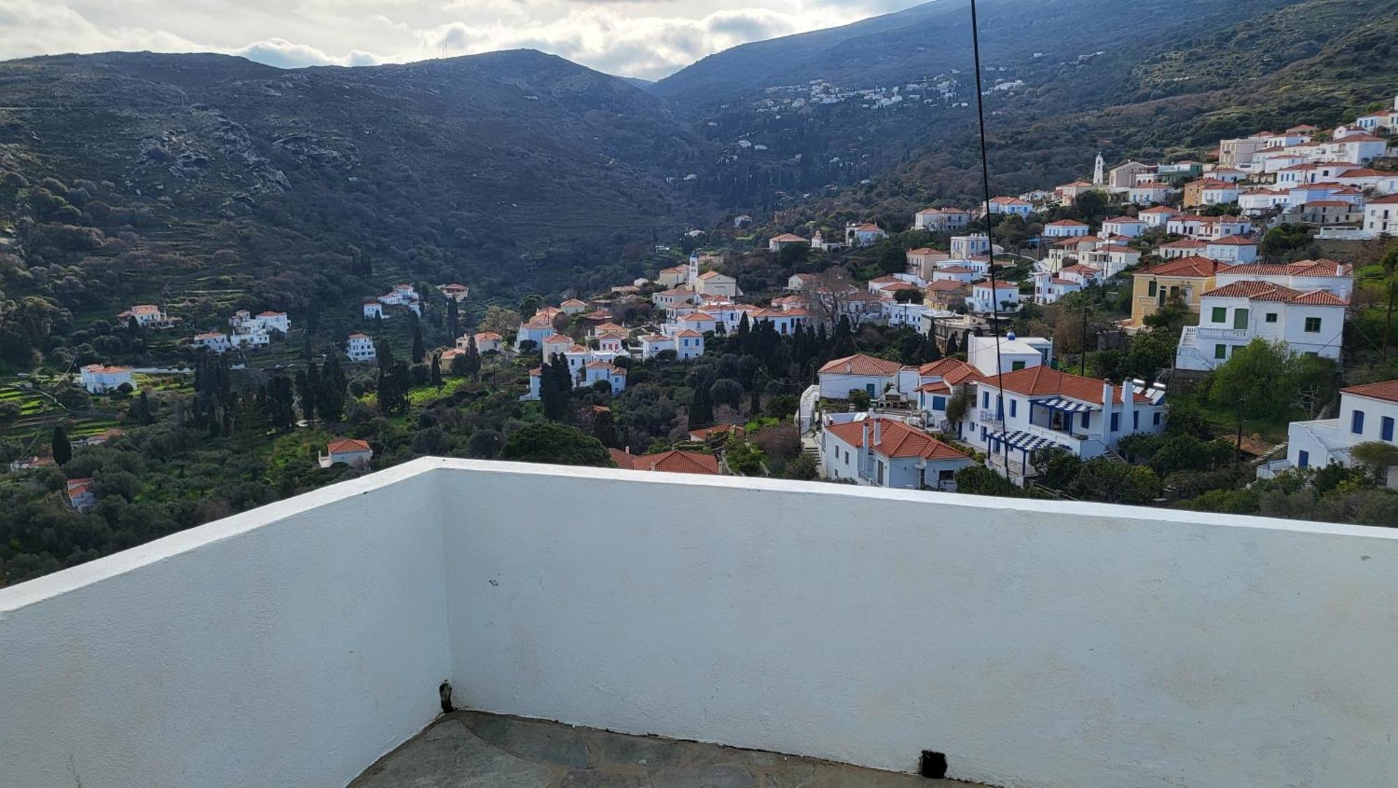 Eirini Home Andros Town Bagian luar foto