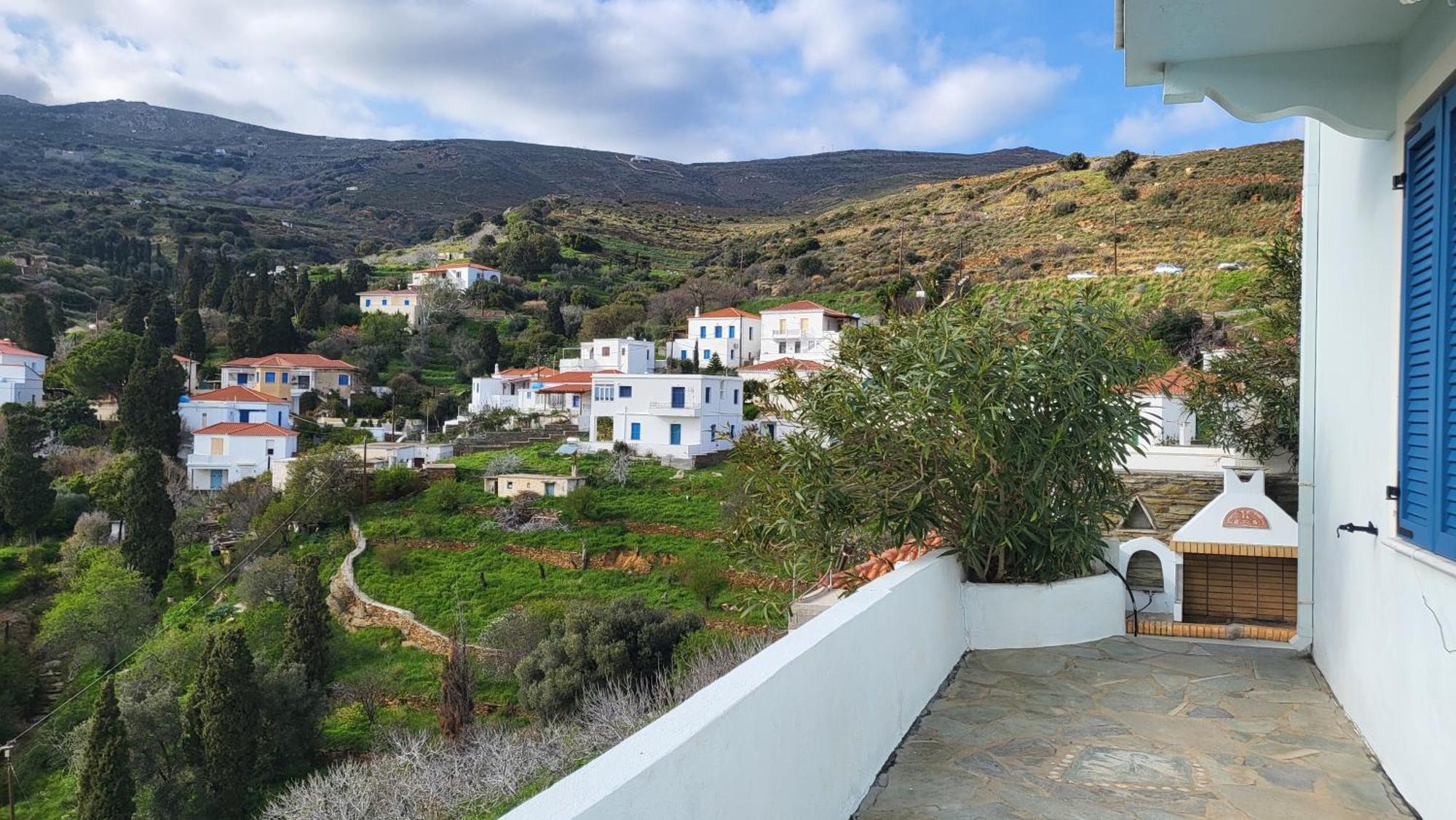Eirini Home Andros Town Bagian luar foto
